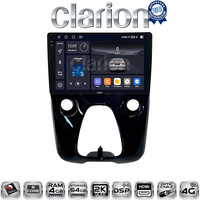 CLARION GL74564 Οθόνη OEM Multimedia Αυτοκινήτου για Aygo & C1 & 107 14> (CarPlay/AndroidAuto/BT/GPS/WIFI/GPRS) electriclife