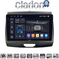 CLARION GL74576A Οθόνη OEM Multimedia Αυτοκινήτου για Ford Ranger 2015 > 2020 (CarPlay/AndroidAuto/BT/GPS/WIFI/GPRS) electriclife