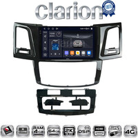 CLARION GL74820 Οθόνη OEM Multimedia Αυτοκινήτου για TOYOTA HILUX 2005>2016 (CarPlay/AndroidAuto/BT/GPS/WIFI/GPRS) electriclife