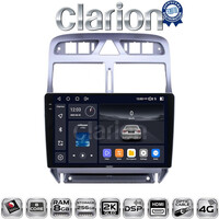 CLARION GL75017 Οθόνη OEM Multimedia Αυτοκινήτου για Peugeot 307 (CarPlay/AndroidAuto/BT/GPS/WIFI/GPRS) electriclife