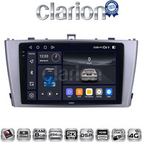CLARION GL75027 Οθόνη OEM Multimedia Αυτοκινήτου για TOYOTA AVENSIS T27 2009 > 2016  (CarPlay/AndroidAuto/BT/GPS/WIFI/GPRS) electriclife