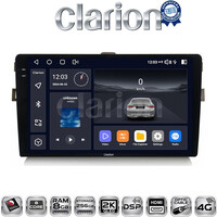 CLARION GL75028B Οθόνη OEM Multimedia Αυτοκινήτου για Toyota Auris 2007 > 2012 (CarPlay/AndroidAuto/BT/GPS/WIFI/GPRS) electriclife