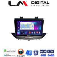 LM Digital - LM ZC8664 GPS Οθόνη OEM Multimedia Αυτοκινήτου για Opel Crossland-Grandland 2017 > (CarPlay/AndroidAuto/BT/GPS/WIFI/GPRS) electriclife