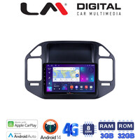 LM Digital - LM ZE8990 GPS Οθόνη OEM Multimedia Αυτοκινήτου για Mitsubishi Pajero 1999 > 2006 (CarPlay/AndroidAuto/BT/GPS/WIFI/GPRS) electriclife