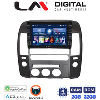 LM Digital - LM ZG4683 GPS Οθόνη OEM Multimedia Αυτοκινήτου για Nissan Navara 2006 > 2016 (CarPlay/AndroidAuto/BT/GPS/WIFI/GPRS) electriclife