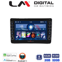 LM Digital - LM ZG4892 GPS Οθόνη OEM Multimedia Αυτοκινήτου για Opel Vivaro - Renault Trafic - Nissan Primastar 2002 >2009 (CarPlay/AndroidAuto/BT/GPS/WIFI/GPRS) electriclife