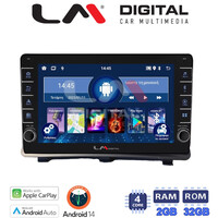 LM Digital - LM ZG4985 GPS Οθόνη OEM Multimedia Αυτοκινήτου για Opel Antara 2006> (CarPlay/AndroidAuto/BT/GPS/WIFI/GPRS) electriclife