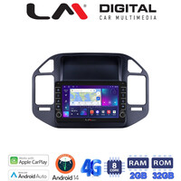 LM Digital - LM ZG8990 GPS Οθόνη OEM Multimedia Αυτοκινήτου για Mitsubishi Pajero 1999 > 2006 (CarPlay/AndroidAuto/BT/GPS/WIFI/GPRS) electriclife