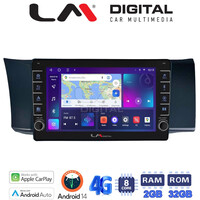 LM Digital - LM ZG8991 GPS Οθόνη OEM Multimedia Αυτοκινήτου για Subaru BRZ & Toyota GT86 2013 > (CarPlay/AndroidAuto/BT/GPS/WIFI/GPRS) electriclife