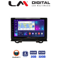 LM Digital - LM ZL4424 GPS Οθόνη OEM Multimedia Αυτοκινήτου για Honda HRV 2021> (BT/GPS/WIFI/GPRS) electriclife