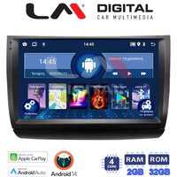 LM Digital - LM ZN4481 GPS Οθόνη OEM Multimedia Αυτοκινήτου για Toyota Prius 2002 > 2009 (CarPlay/AndroidAuto/BT/GPS/WIFI/GPRS) electriclife