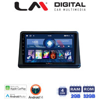 LM Digital - LM ZN4998 GPS Οθόνη OEM Multimedia Αυτοκινήτου για Mitsubishi Pajero 1996 > 2003 (CarPlay/AndroidAuto/BT/GPS/WIFI/GPRS) electriclife