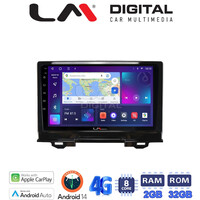 LM Digital - LM ZR8424 GPS Οθόνη OEM Multimedia Αυτοκινήτου για Honda HRV 2021> (CarPlay/AndroidAuto/BT/GPS/WIFI/GPRS) electriclife
