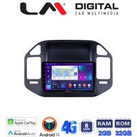 LM Digital - LM ZR8990 GPS Οθόνη OEM Multimedia Αυτοκινήτου για Mitsubishi Pajero 1999 > 2006 (CarPlay/AndroidAuto/BT/GPS/WIFI/GPRS) electriclife