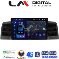 LM Digital - LM ZS8010B GPS Οθόνη OEM Multimedia Αυτοκινήτου για  (CarPlay/AndroidAuto/BT/GPS/WIFI/GPRS) electriclife