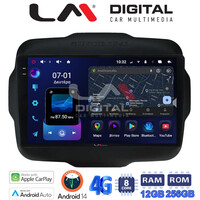 LM Digital - LM ZS8273 GPS Οθόνη OEM Multimedia Αυτοκινήτου για  (CarPlay/AndroidAuto/BT/GPS/WIFI/GPRS) electriclife