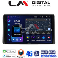 LM ZS8434 GPS Οθόνη OEM Multimedia Αυτοκινήτου για DACIA DUSTER 2019> (CarPlay/AndroidAuto/BT/GPS/WIFI/GPRS) electriclife