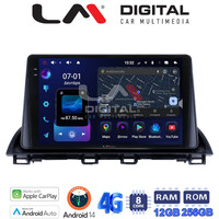 LM ZS8441 GPS Οθόνη OEM Multimedia Αυτοκινήτου για Mazda CX4 2014 > (CarPlay/AndroidAuto/BT/GPS/WIFI/GPRS) electriclife
