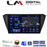 LM ZS8541 GPS Οθόνη OEM Multimedia Αυτοκινήτου για SKODA FABIA 2015> (CarPlay/AndroidAuto/BT/GPS/WIFI/GPRS) electriclife