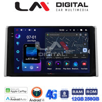 LM ZS8572 GPS Οθόνη OEM Multimedia Αυτοκινήτου για TOYOTA RAV 4  2019 >  (CarPlay/AndroidAuto/BT/GPS/WIFI/GPRS) electriclife