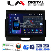 LM ZS8576B GPS Οθόνη OEM Multimedia Αυτοκινήτου για FORD RANGER 2015>2020 (CarPlay/AndroidAuto/BT/GPS/WIFI/GPRS) electriclife