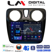 LM ZS8657 GPS Οθόνη OEM Multimedia Αυτοκινήτου για Dacia Dokker 2012 > (CarPlay/AndroidAuto/BT/GPS/WIFI/GPRS) electriclife