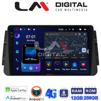 LM ZS8714 GPS Οθόνη OEM Multimedia Αυτοκινήτου για Nissan Micra (K14) 2017> (CarPlay/AndroidAuto/BT/GPS/WIFI/GPRS) electriclife