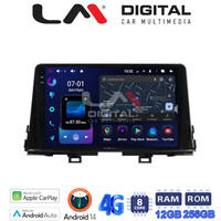 LM ZS8795 GPS Οθόνη OEM Multimedia Αυτοκινήτου για OEM KIA PICCANTO 2017> (CarPlay/AndroidAuto/BT/GPS/WIFI/GPRS) electriclife