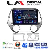 LM ZS8839 GPS Οθόνη OEM Multimedia Αυτοκινήτου για HYUNDAI i20 2008>2013 (CarPlay/AndroidAuto/BT/GPS/WIFI/GPRS) electriclife