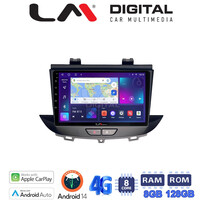 LM Digital - LM ZT8664 GPS Οθόνη OEM Multimedia Αυτοκινήτου για Opel Crossland-Grandland 2017 > (CarPlay/AndroidAuto/BT/GPS/WIFI/GPRS) electriclife