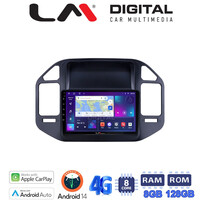 LM Digital - LM ZT8990 GPS Οθόνη OEM Multimedia Αυτοκινήτου για Mitsubishi Pajero 1999 > 2006 (CarPlay/AndroidAuto/BT/GPS/WIFI/GPRS) electriclife