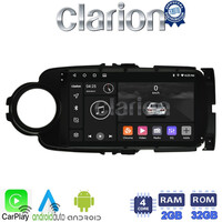 CLARION GL31454B Οθόνη OEM Multimedia Αυτοκινήτου για Toyota Yaris 2015 > 2019 (CarPlay/AndroidAuto/BT/GPS/WIFI/GPRS) electriclife
