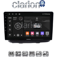 CLARION GL71210 Οθόνη OEM Multimedia Αυτοκινήτου για Fiat Doblo 2002 > 2007 (CarPlay/AndroidAuto/BT/GPS/WIFI/GPRS) electriclife