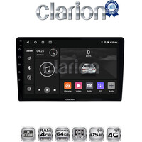 CLARION GL72208 Οθόνη OEM Multimedia Αυτοκινήτου για Toyota Auris 2013 > 2015 (CarPlay/AndroidAuto/BT/GPS/WIFI/GPRS) electriclife