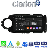 CLARION GL72454B Οθόνη OEM Multimedia Αυτοκινήτου για Toyota Yaris 2015 > 2019 (CarPlay/AndroidAuto/BT/GPS/WIFI/GPRS) electriclife