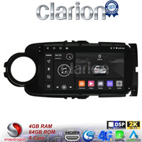 CLARION GL74454B Οθόνη OEM Multimedia Αυτοκινήτου για Toyota Yaris 2015 > 2019 (CarPlay/AndroidAuto/BT/GPS/WIFI/GPRS) electriclife