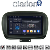 CLARION GL75199 Οθόνη OEM Multimedia Αυτοκινήτου για FIAT 500X 2014> (CarPlay/AndroidAuto/BT/GPS/WIFI/GPRS) electriclife