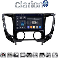 CLARION GL75230B Οθόνη OEM Multimedia Αυτοκινήτου για Mitsubishi L200 2014 >Μόνο για αυτοκίνητα με Κλιματισμό (CarPlay/AndroidAuto/BT/GPS/WIFI/GPRS) electriclife