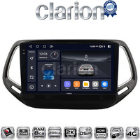 CLARION GL75253 Οθόνη OEM Multimedia Αυτοκινήτου για JEEP COMPASS 2017> (CarPlay/AndroidAuto/BT/GPS/WIFI/GPRS) electriclife