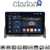 CLARION GL75265 Οθόνη OEM Multimedia Αυτοκινήτου για MERCEDES C CLASS (W204) 2007>2011 (CarPlay/AndroidAuto/BT/GPS/WIFI/GPRS) electriclife