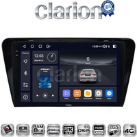 CLARION GL75279 Οθόνη OEM Multimedia Αυτοκινήτου για SKODA OCTAVIA 7 2013> 2020 (CarPlay/AndroidAuto/BT/GPS/WIFI/GPRS) electriclife