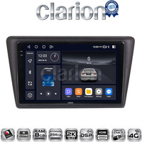 CLARION GL75327 Οθόνη OEM Multimedia Αυτοκινήτου για Skoda Rapid Spaceback 2014 > (CarPlay/AndroidAuto/BT/GPS/WIFI/GPRS) electriclife