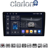 CLARION GL75365 Οθόνη OEM Multimedia Αυτοκινήτου για Ford Transit Custom 2013 > 2019 (CarPlay/AndroidAuto/BT/GPS/WIFI/GPRS) electriclife
