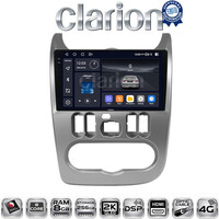 CLARION GL75432 Οθόνη OEM Multimedia Αυτοκινήτου για DACIA DUSTER 2006>2012  (CarPlay/AndroidAuto/BT/GPS/WIFI/GPRS) electriclife