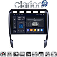 CLARION GL75443 Οθόνη OEM Multimedia Αυτοκινήτου για PORSCHE CAYENNE 2002>2011 (CarPlay/AndroidAuto/BT/GPS/WIFI/GPRS) electriclife