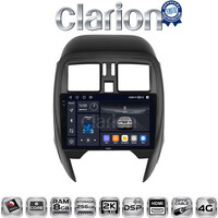 CLARION GL75460 Οθόνη OEM Multimedia Αυτοκινήτου για Nissan Micra K13 2010 > 2016 (CarPlay/AndroidAuto/BT/GPS/WIFI/GPRS) electriclife