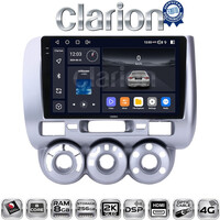 CLARION GL75730 Οθόνη OEM Multimedia Αυτοκινήτου για HONDA JAZZ 2002>2009 (CarPlay/AndroidAuto/BT/GPS/WIFI/GPRS) electriclife