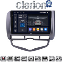 CLARION GL75731 Οθόνη OEM Multimedia Αυτοκινήτου για Honda Jazz 2003 - 2008 (CarPlay/AndroidAuto/BT/GPS/WIFI/GPRS) electriclife