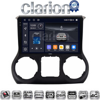 CLARION GL75745B Οθόνη OEM Multimedia Αυτοκινήτου για Jeep Wrangler 2011 > 2017 (CarPlay/AndroidAuto/BT/GPS/WIFI/GPRS) electriclife