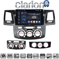 CLARION GL75821 Οθόνη OEM Multimedia Αυτοκινήτου για TOYOTA HILUX 2005>2016 (CarPlay/AndroidAuto/BT/GPS/WIFI/GPRS) electriclife